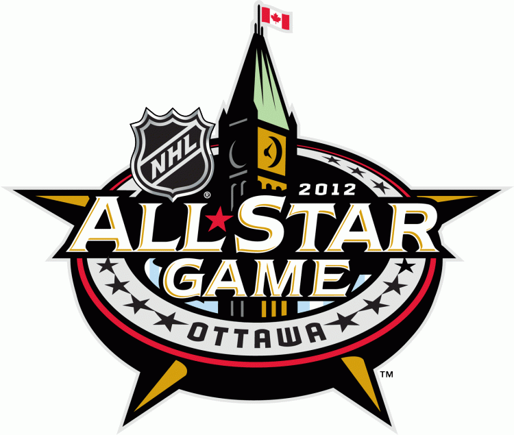 NHL All-Star Game 2012 Primary Logo iron on transfers for clothing